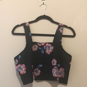 Nasty Gal Floral Crop Top!
